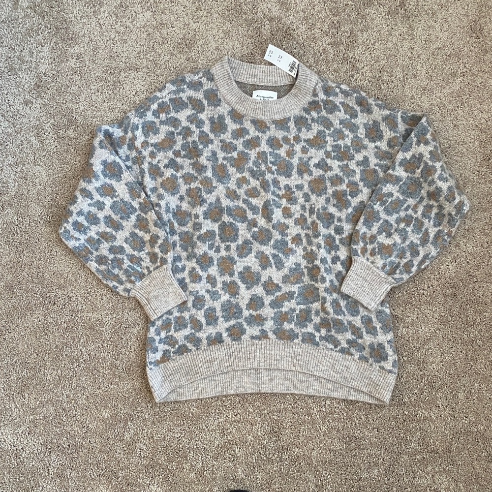 NWT Abercrombie & Fitch Oversized Sweater XS